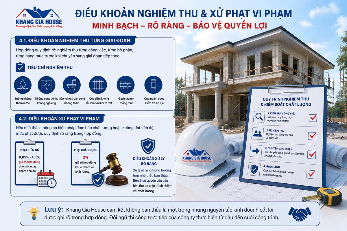 hợp đồng thi công phần thô