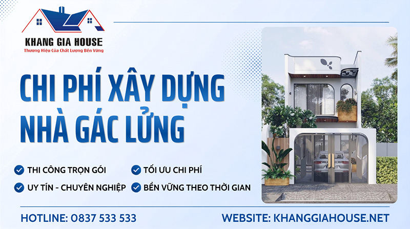 chi phí nhà gác lửng