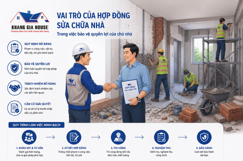 mẫu hợp đồng cải tạo sửa chữa nhà