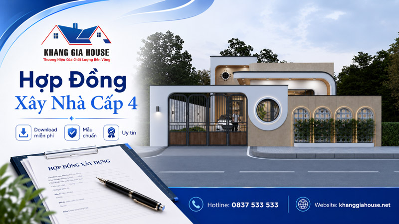 download mẫu hợp đồng xây dựng nhà ở cấp 4