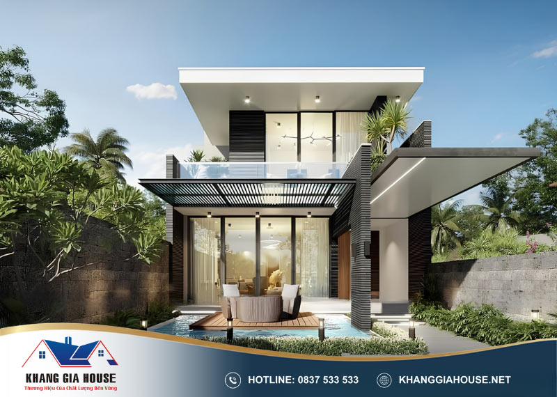 dự toán chi phí xây biệt thự mini