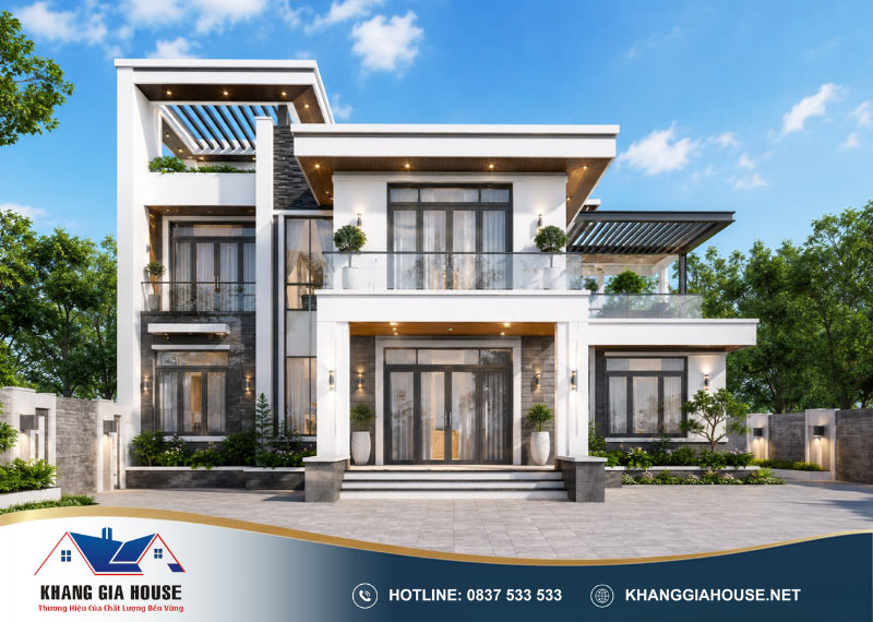 báo giá xây nhà biệt thự mini trọn gói
