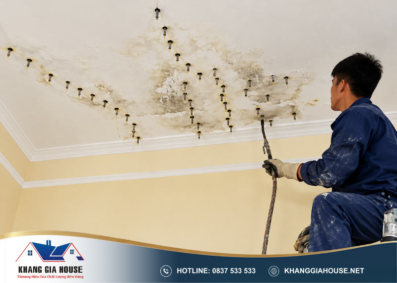 báo giá chống thấm trần nhà tphcm