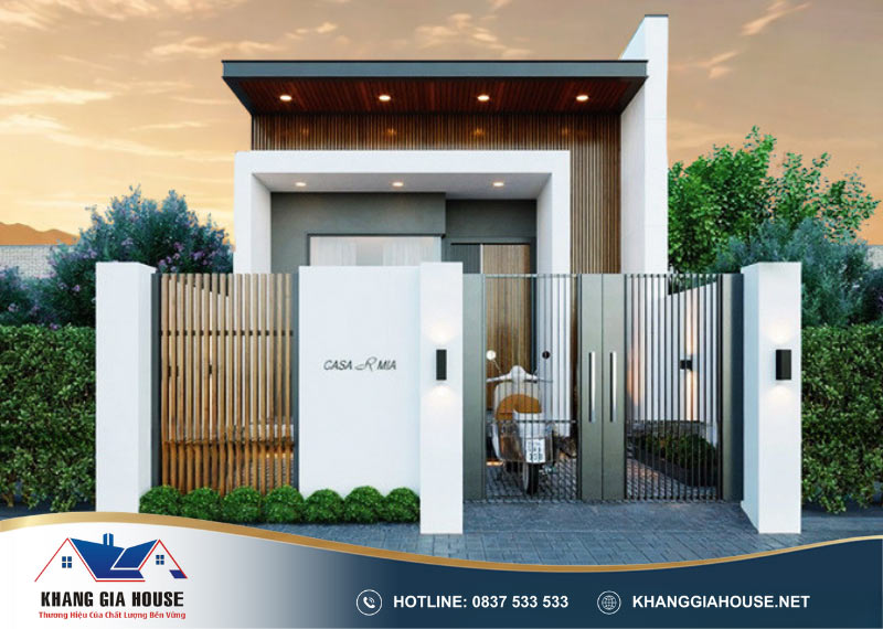chi phí xây nhà cấp 4 có gác lửng 30m2 trọn gói