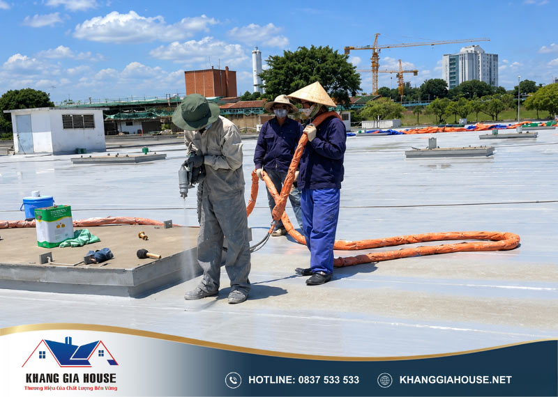 báo giá dịch vụ chống thấm sân thượng tphcm