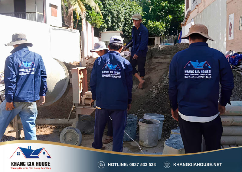 đơn giá xây dựng nhà 1 trệt 1 lầu 4x20 tại tphcm