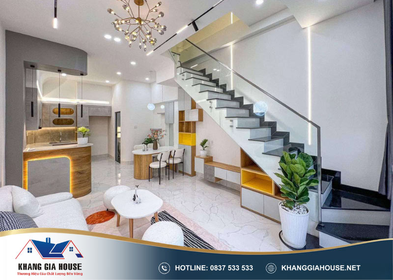 chi phí xây nhà 2 tầng 4x8m hcm